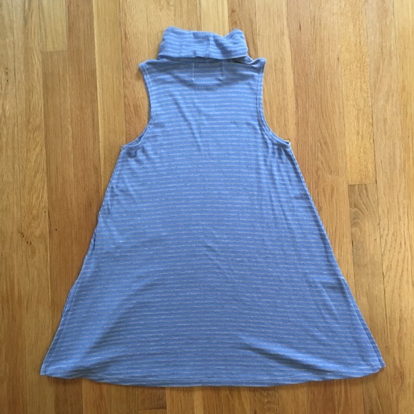 Anthropologie Sleeveless, Striped Turtleneck - Picture 6 of 7